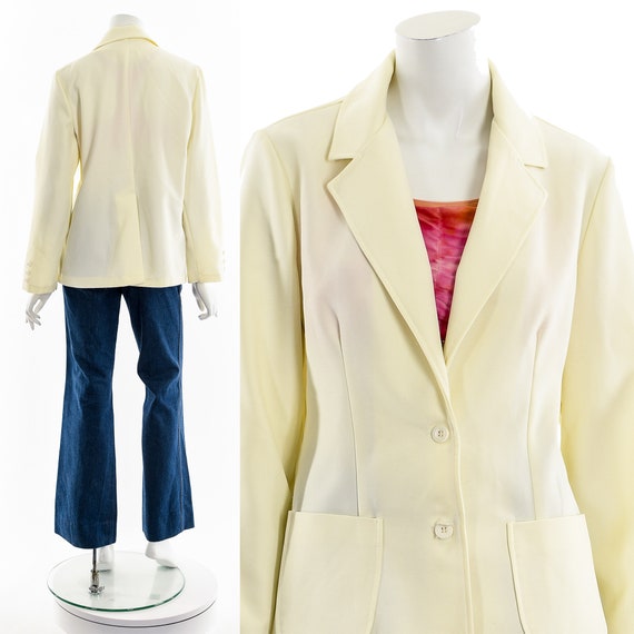 Off-white Tailored Blazer Jacket - image 3