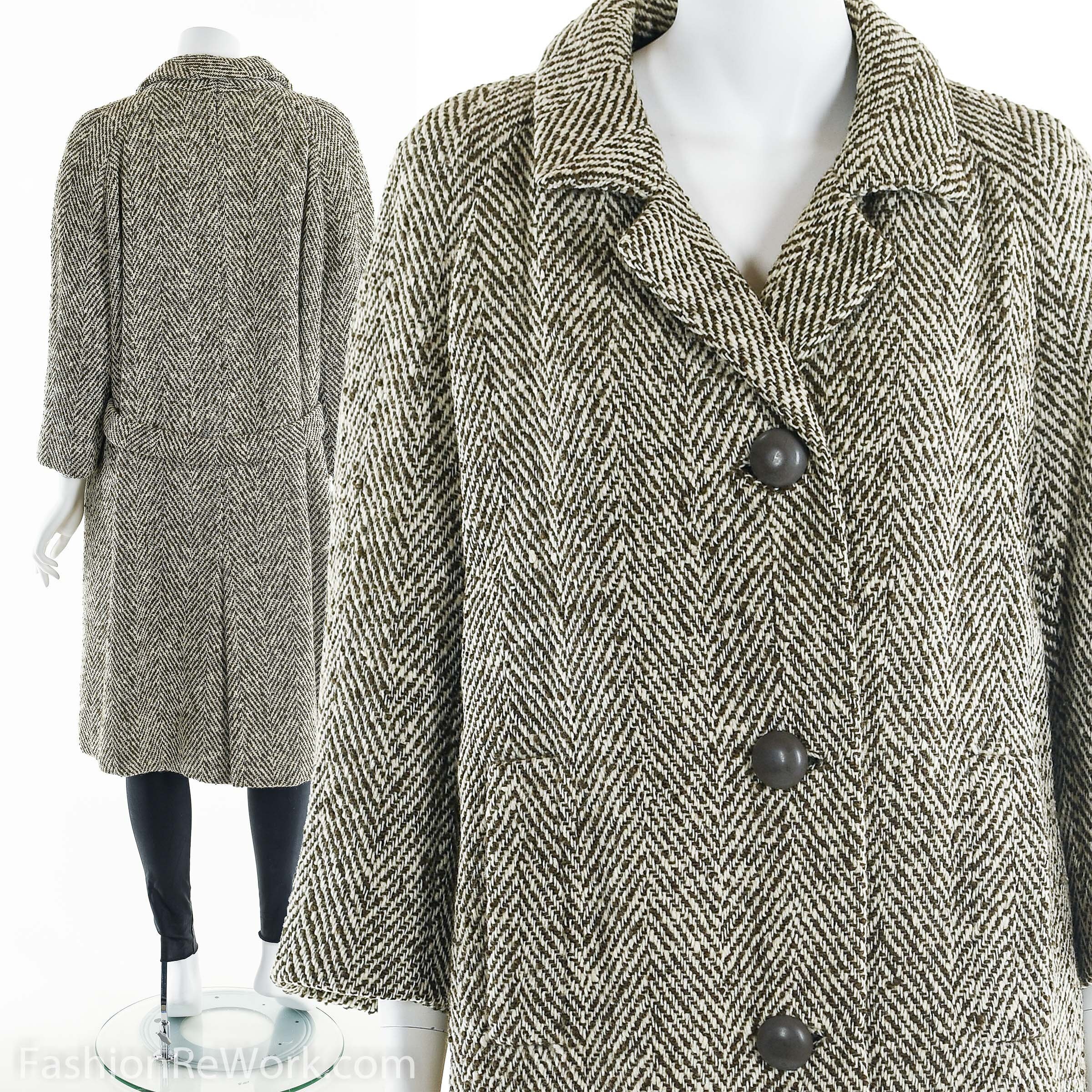 Beige Wool Coat - Etsy