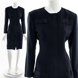 Krizia Blazer Coat Dress Tailored Dress