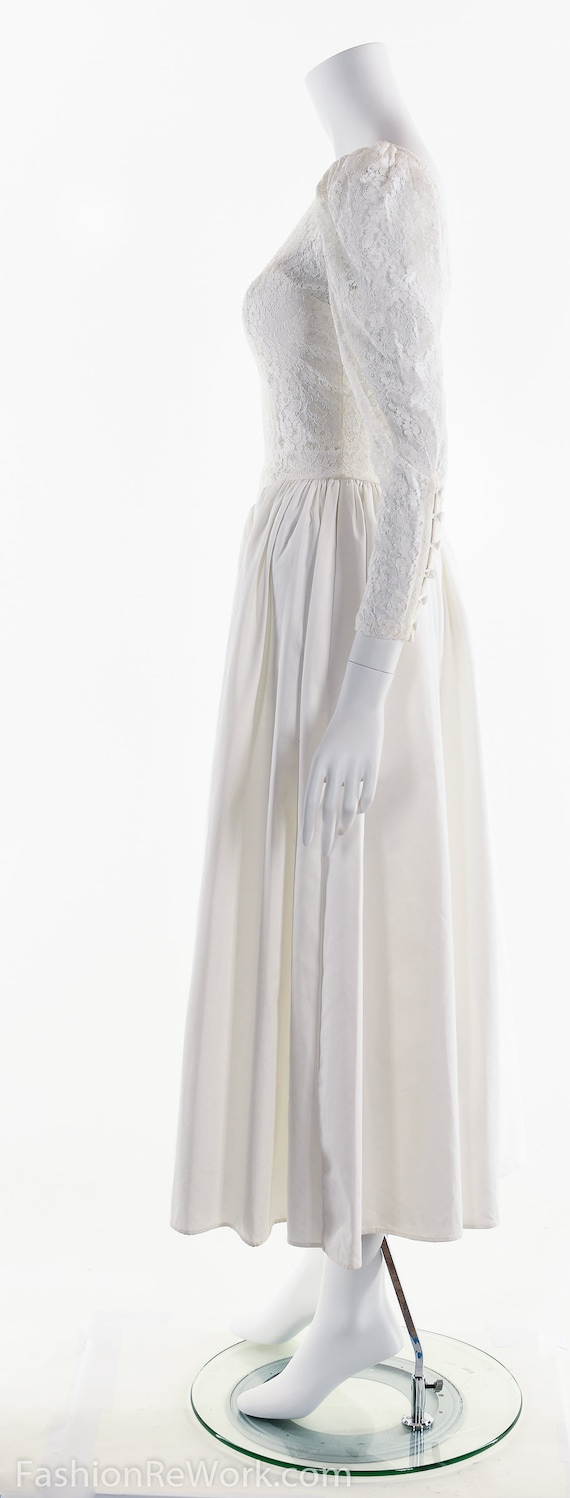 LAURA ASHLEY Wedding Dress, Vintage Laura Ashley … - image 8