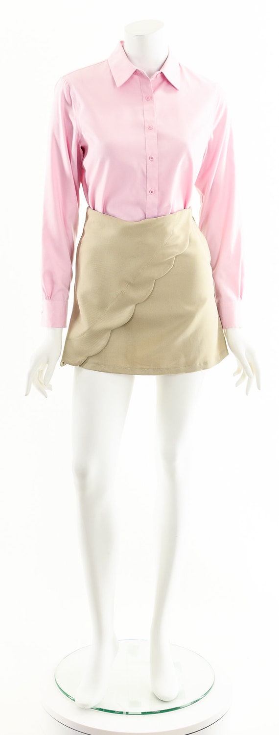 Oxford Dress Coat Full Sleeve Light Pink Danson Cotton main image 1