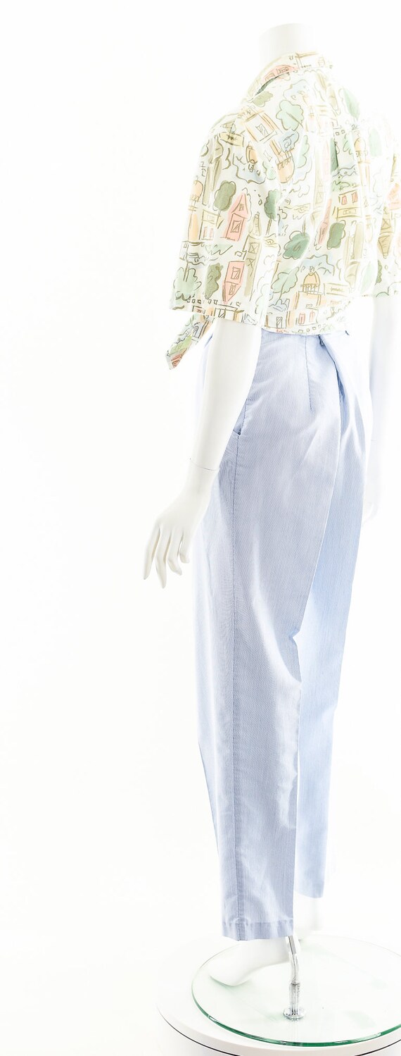 Architectural Print Button Down - image 9