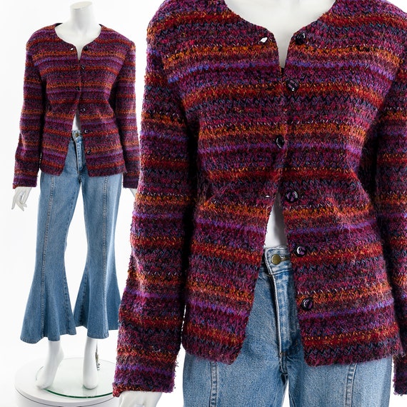 Rainbow Knit Jacket - image 1