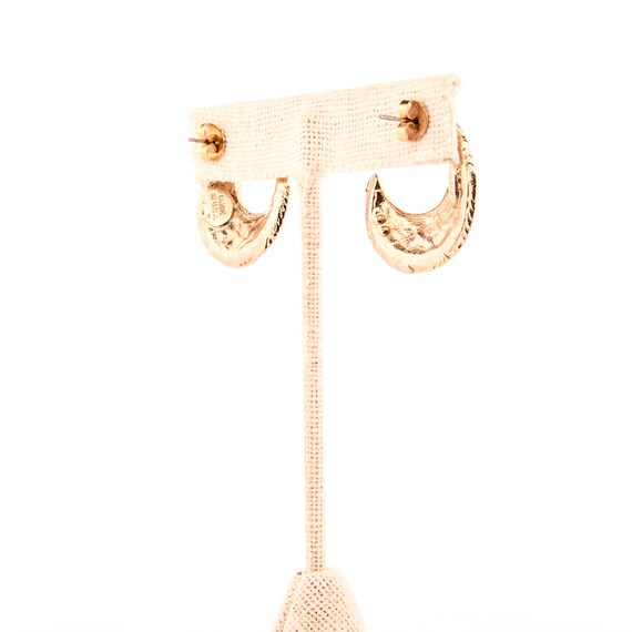 Purple Moon Statement Earrings - image 6