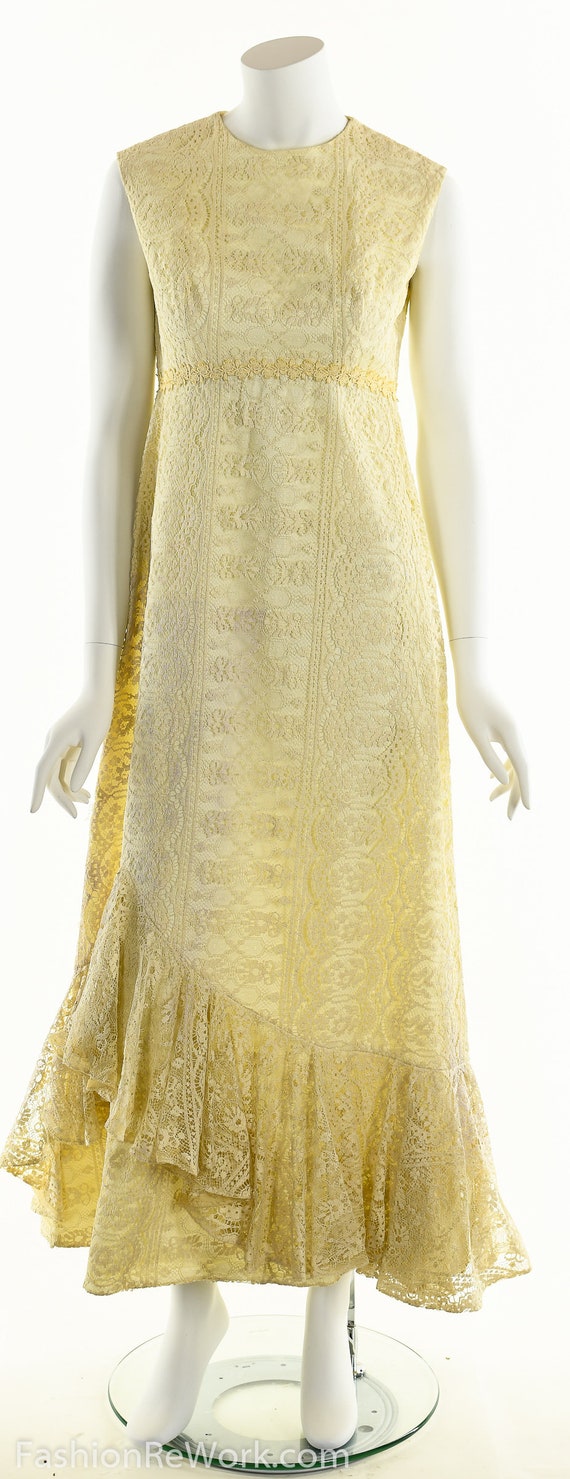 Bohemian Lace Wedding Dress - image 2