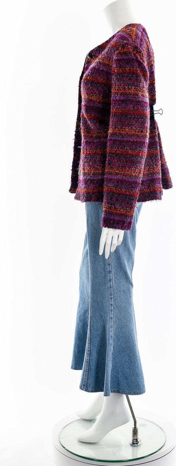 Rainbow Knit Jacket - image 9