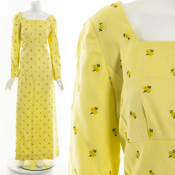 Embroidered Long Dress main image 1