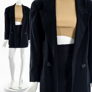 Black Structured Dior Blazer