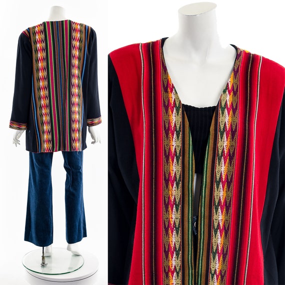 Indigenous Patterned Reversible Jacket - image 2