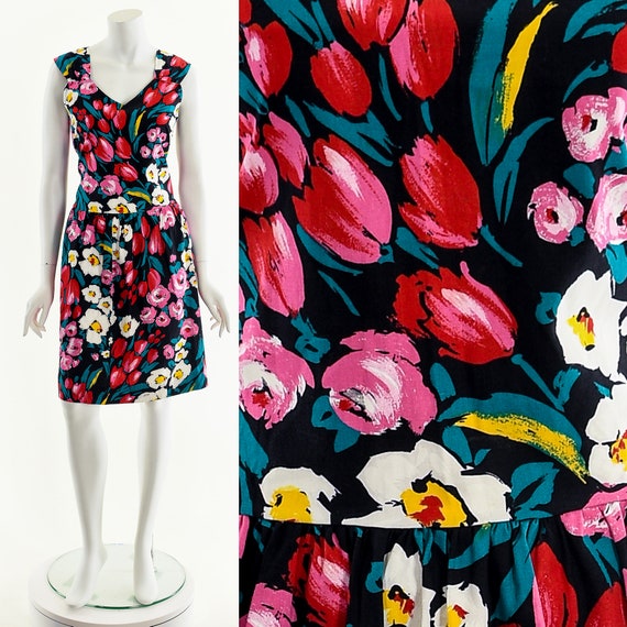 Floral Summer Cotton Dress - image 3