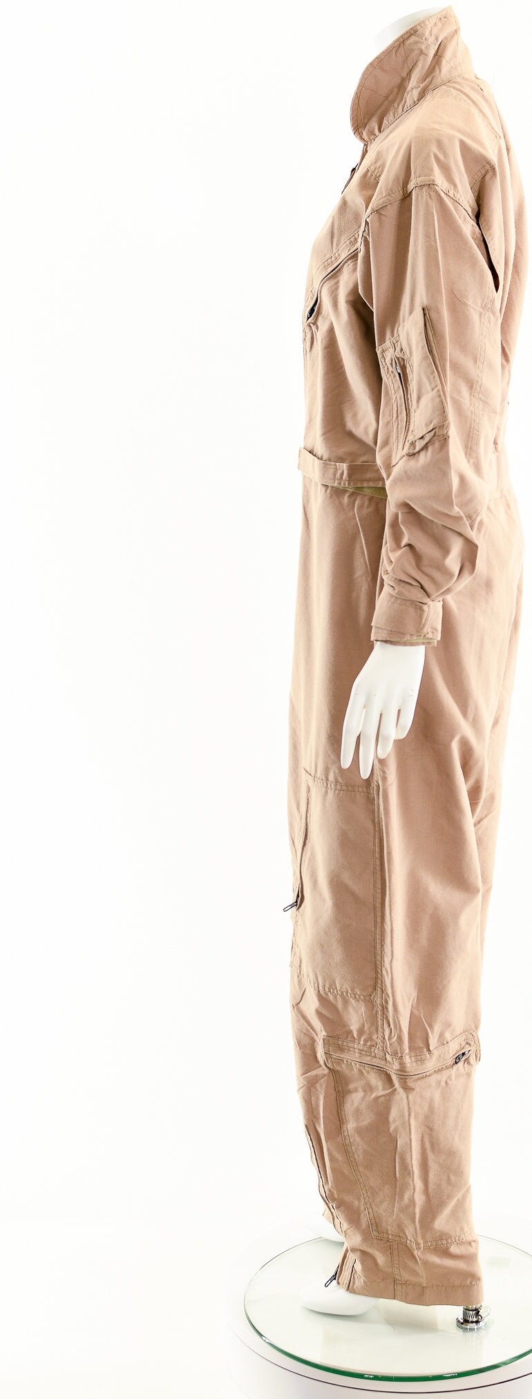 Tan Coveralls, 90s Work Jumpsuit, Women 