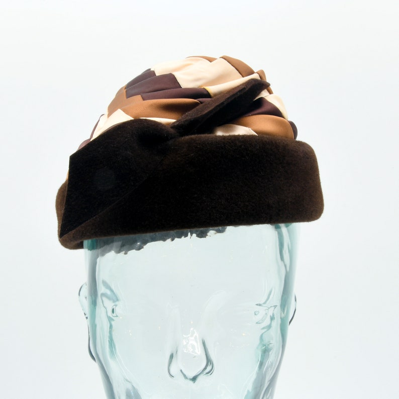 Chocolate Caramel Swirl Wrap Hat image 2