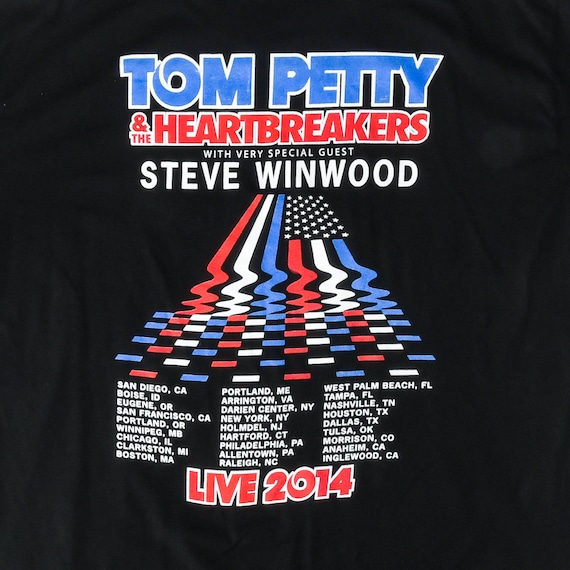 Vintage Tom Petty and the Heartbreakers Tour T-shirt - Etsy