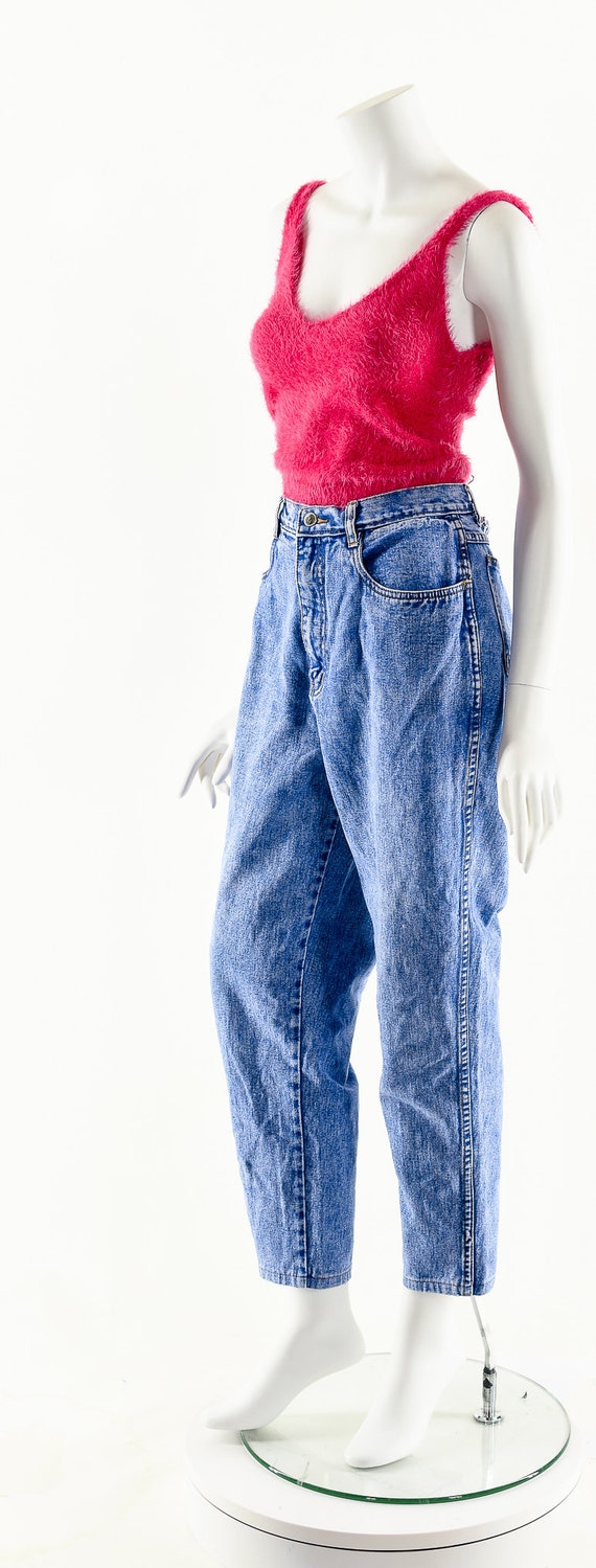 Vintage Mom Jeans,Bill Blass Denim,Acid Wash Jean… - image 9