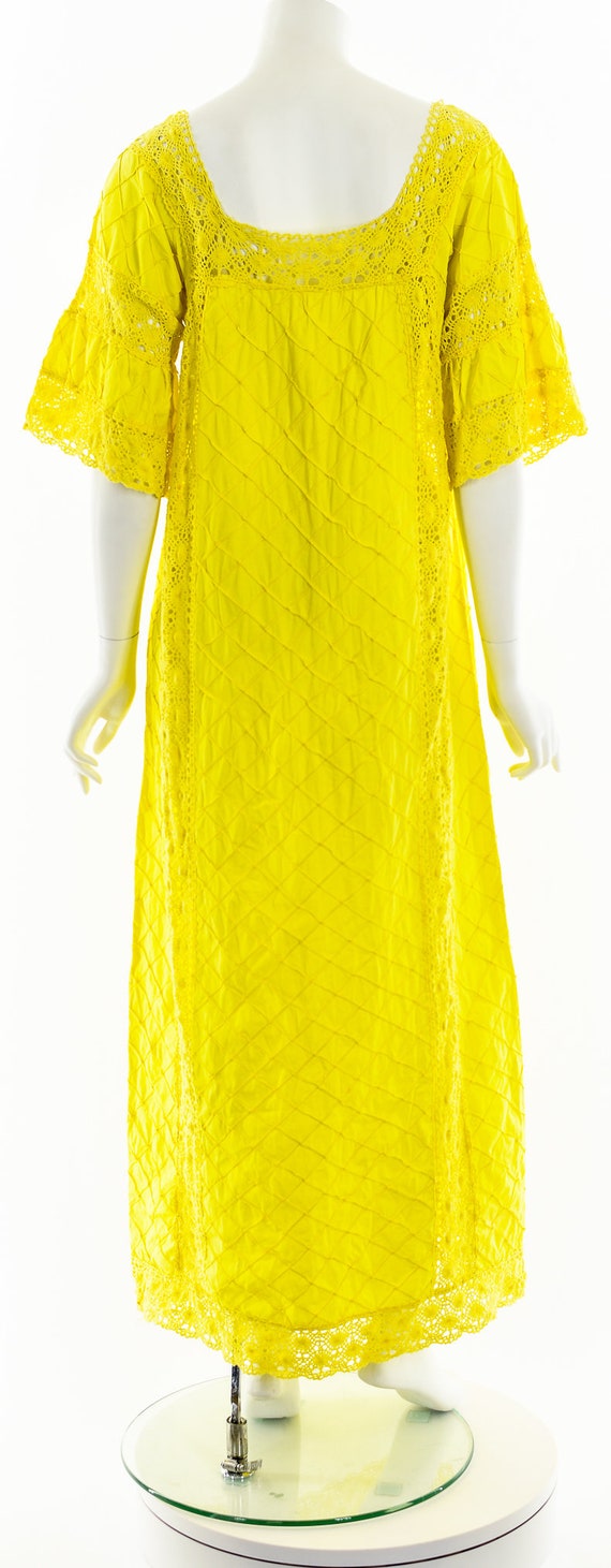 Sunny Yellow Mexican Wedding Dress - image 7