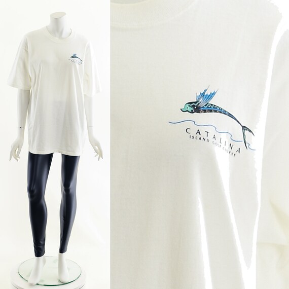Catalina Island Fish Tourist T-Shirt - image 3