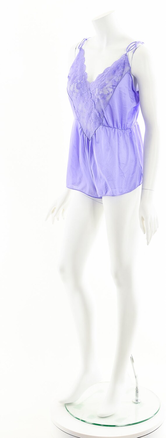 Purple Lace Bodysuit Romper Onesie - image 10
