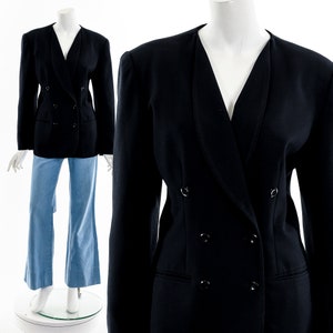 Double Breasted Blazer Suit Jacket