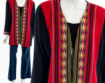 Veste réversible à motif autochtone