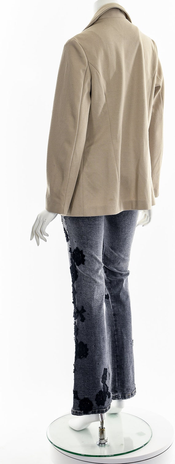 Minimalist Neutral Blazer Jacket - image 8