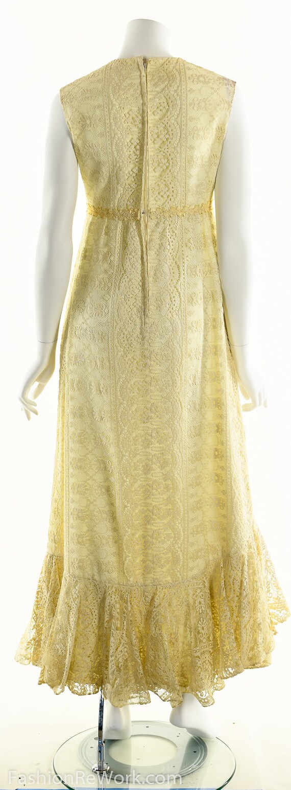 Bohemian Lace Wedding Dress - image 6