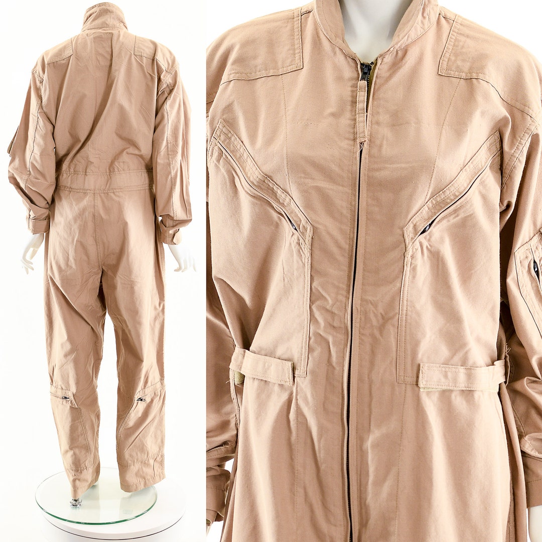 希少 vintage 40s usaf A-4 jumpsuits Vtg 1940s WW2 WWII USAAF Army Air Force Green Gabardine Wool