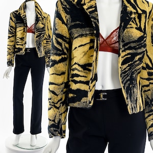 Vintage Zebra Jacket - Etsy