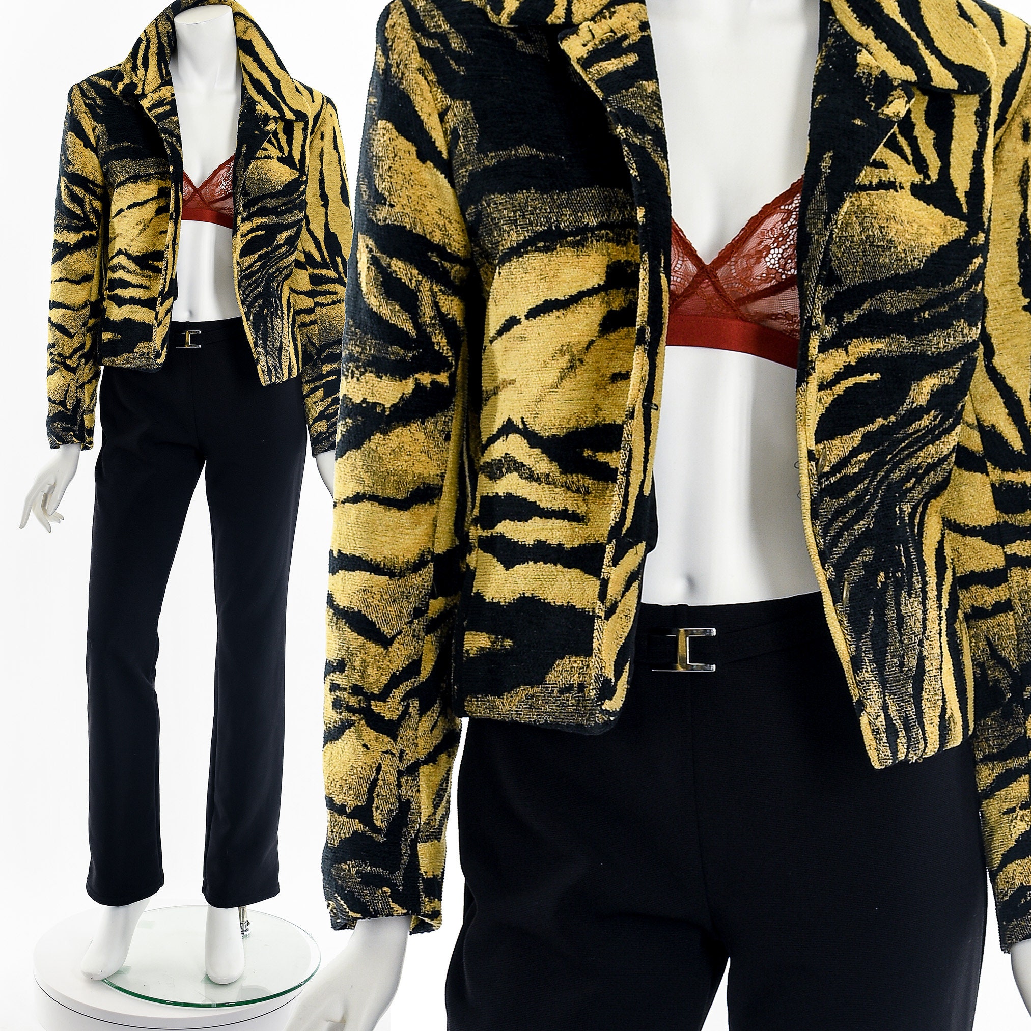 ジャケット・アウター vintage zebra jacket Vintage Zebra Jacket - Etsy