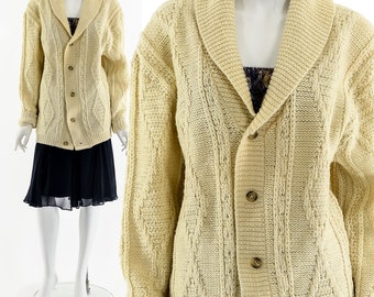 Fisherman Woolen Irish Sweater 80s