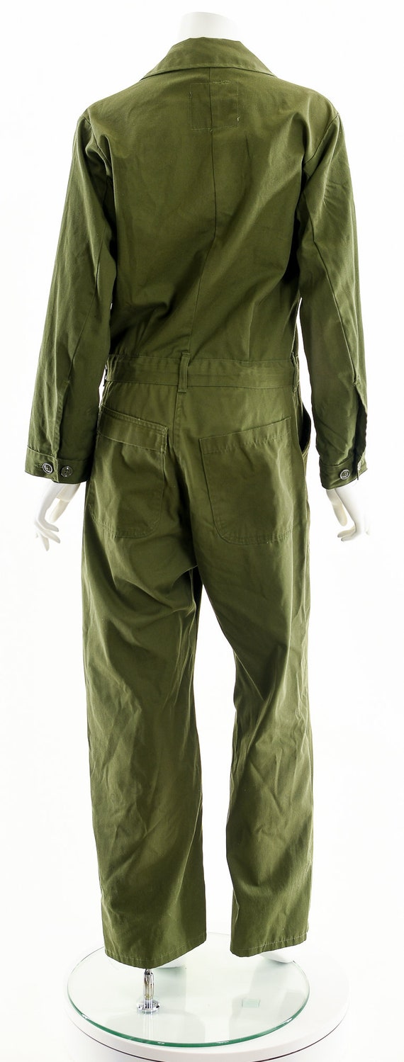 Green Workwear Coverall Jumpsuit,Military Issue J… - image 7