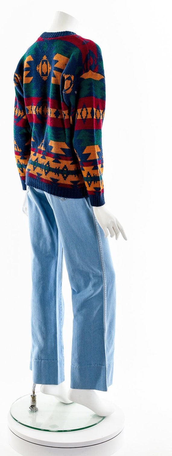 Southwest Pendleton Style Sweater - image 6