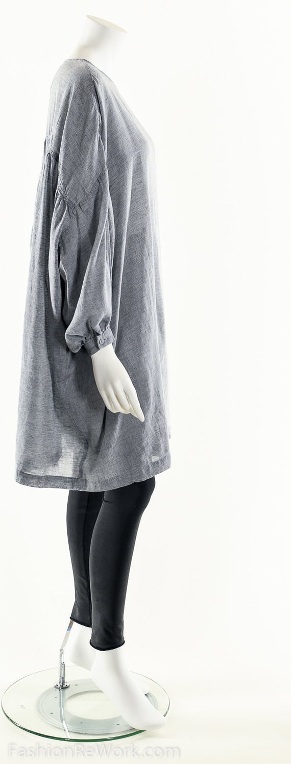 Avant Garde Dress,MINIMALIST Gray Dress,Nordic Sw… - image 3