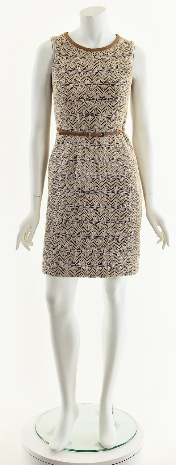 Crochet Lace Dress,Vintage Crochet Dress,Hand Cro… - image 4