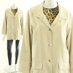 Minimalist Linen Jacket