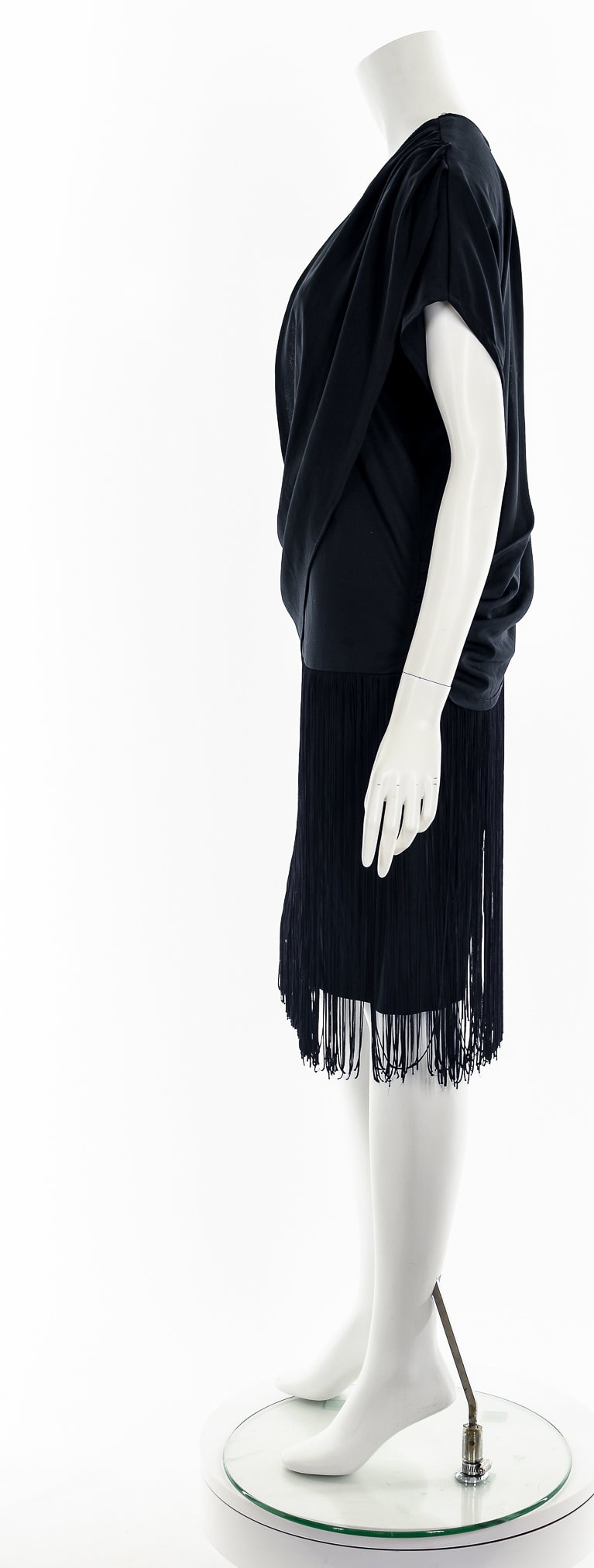 Drop Waist Fringe Dress 70s