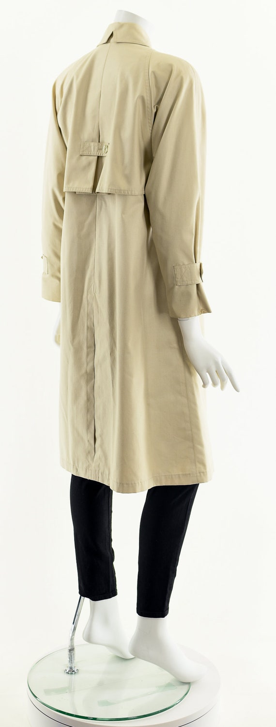 vintage london fog trenchcoat, classic trench coa… - image 6