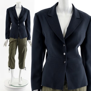 Y2K Charcoal Tailored Blazer