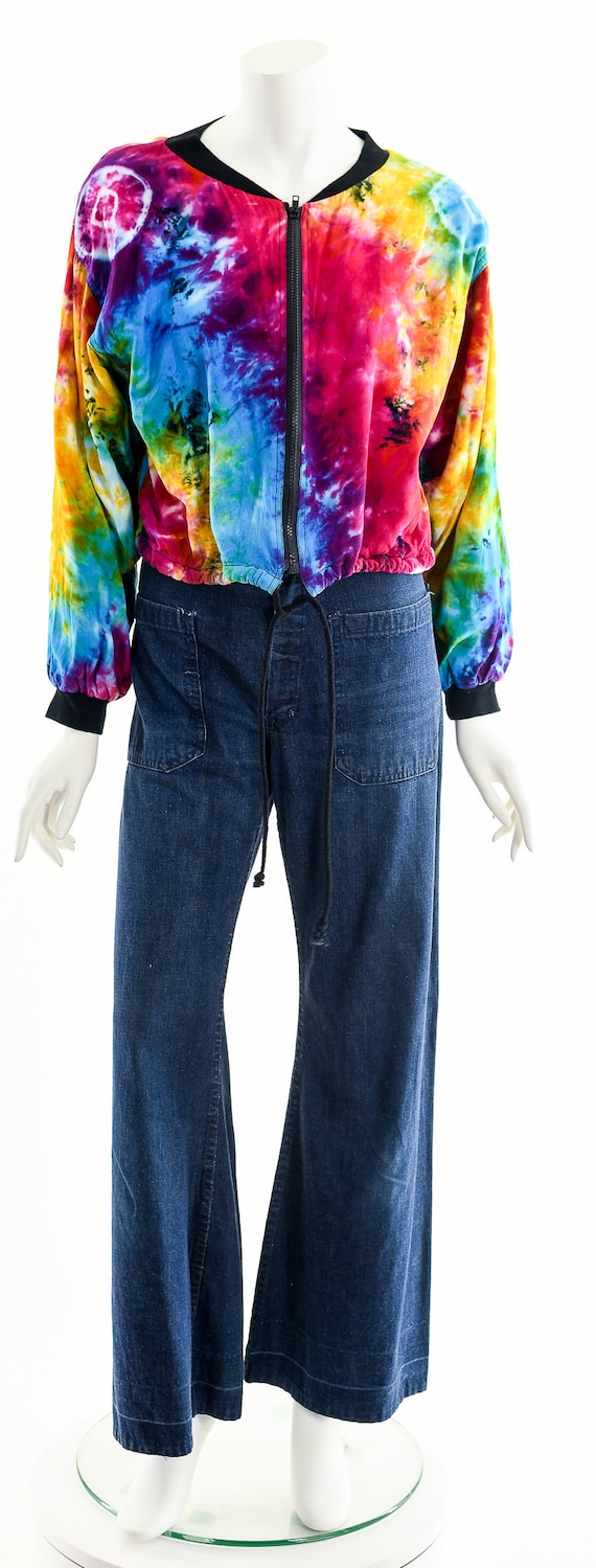 RAINBOW GEODE Bomber Jacket 90s - image 4