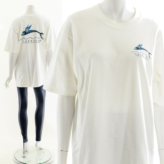 Catalina Island Fish Tourist T-Shirt - image 1