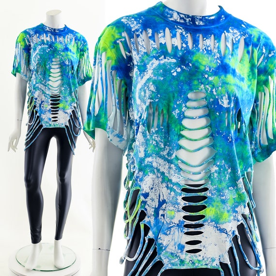 80s Rock Band Shirtslashed Airbrushed 