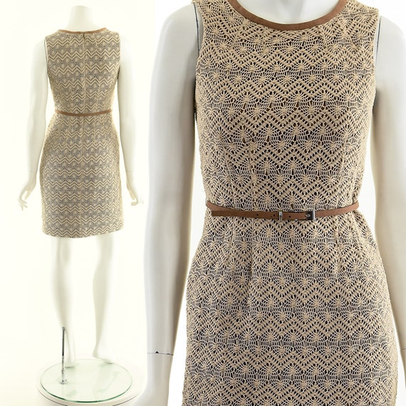 Crochet Lace Dress,Vintage Crochet Dress,Hand Cro… - image 3