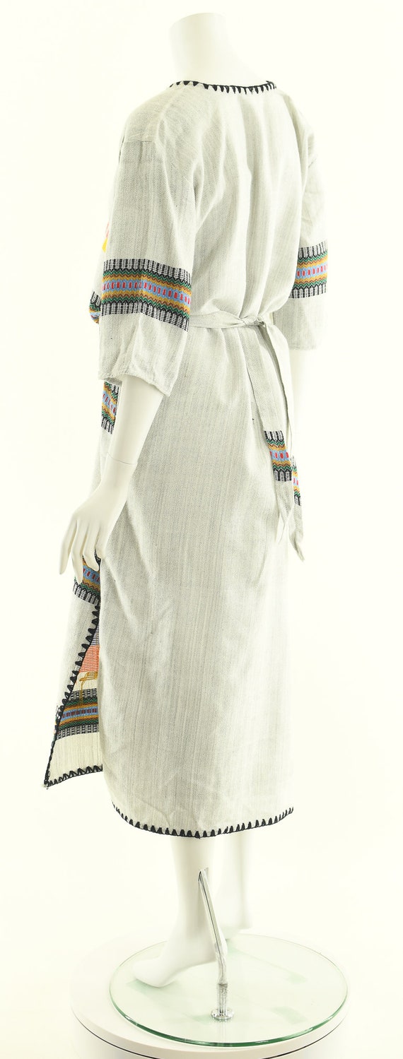 Rainbow People Bohemian Midi Dress,Handwoven Peop… - image 8