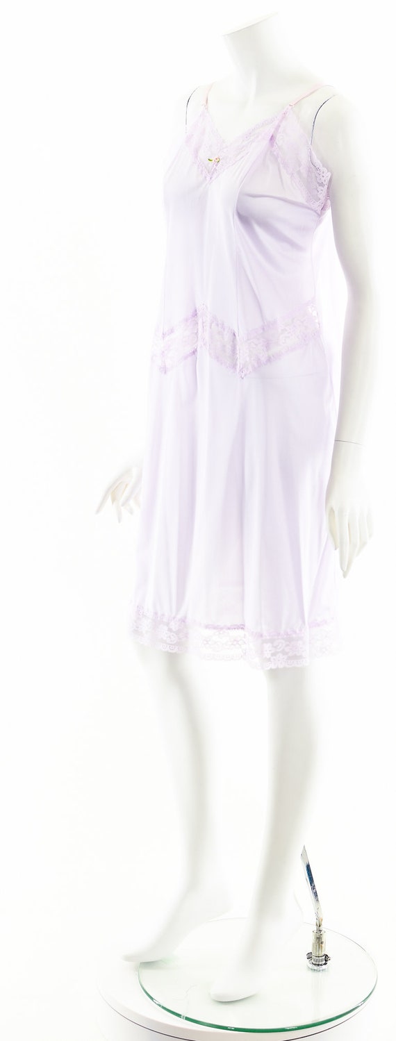 Lavender Purple Lace Slip Dress - image 10