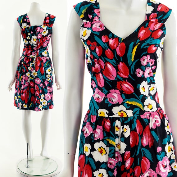 Floral Summer Cotton Dress - image 2
