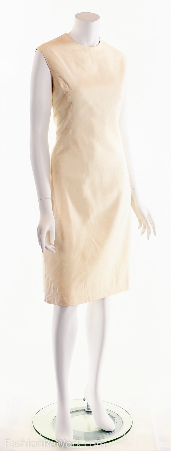 ORIGINALA Dress, Vintage Originala Dress, Silk Wh… - image 3