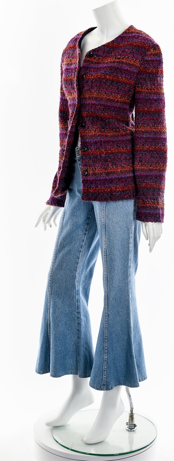 Rainbow Knit Jacket - image 10