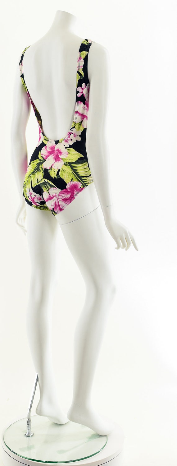 Coconut Girl Low Back Swimsuit,Vintage 80’s Swims… - image 6