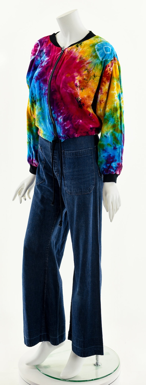 RAINBOW GEODE Bomber Jacket 90s - image 10
