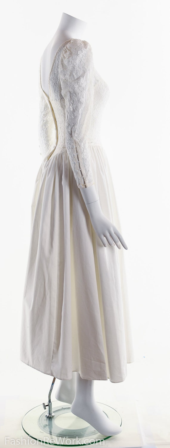 LAURA ASHLEY Wedding Dress, Vintage Laura Ashley … - image 5