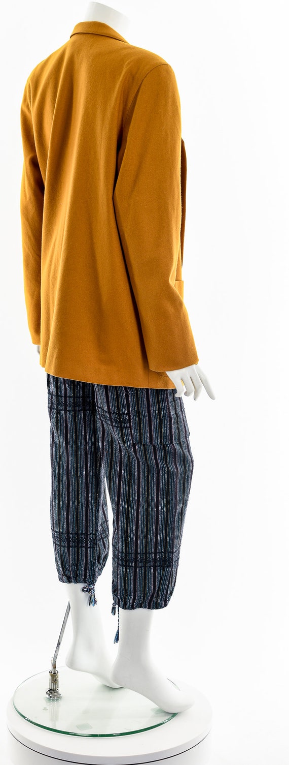 Ochre Woolen Suit Jacket - image 6